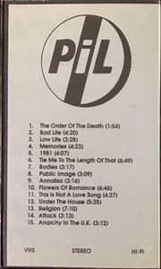 PiL Live In Tokyo