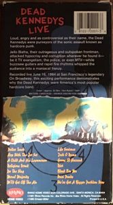 Dirk Dirksen Presents: DEAD KENNEDYS LIVE