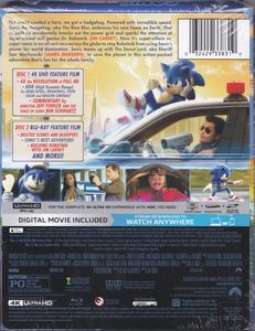 Sonic The Hedgehog [Best Buy Exclusive 4K SteelBook]