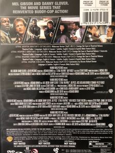 4 Film Favorites: Lethal Weapon (Lethal Weapon, Lethal Weapon 2, Lethal Weapon 3, Lethal Weapon 4) Director's Cut