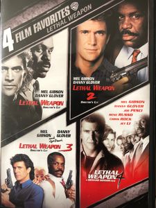 4 Film Favorites: Lethal Weapon (Lethal Weapon, Lethal Weapon 2, Lethal Weapon 3, Lethal Weapon 4) Director's Cut