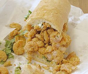 Shrimp Po' Boy